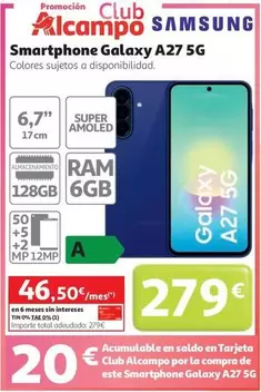 Samsung - Smartphone Galaxy A27 5g