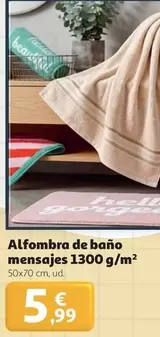Alfombra De Baño Mensajes