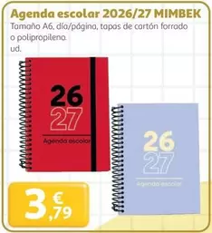 Agenda Escolar 2026/27