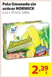 Norwich - Polo Limonada Sin Azucar