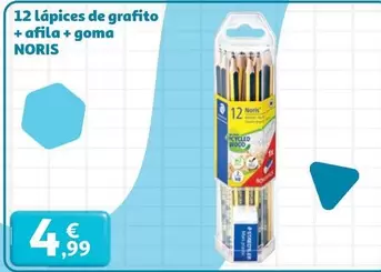 12 Lápices De Grafito + A Fila + Goma