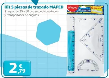 maped - Kit 5 Piezas De Trazado