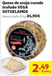 Vega Sotuelamos - Queso De Oveja Curado Trufado