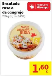 Auchan - Ensalada Rusa O De Cangrejo