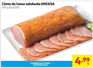 emcesa - Cinta De Lomo Adobada