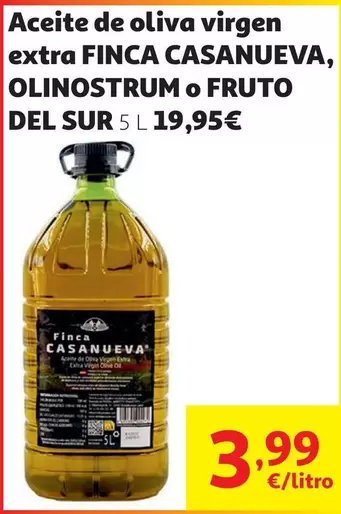 Aceite De Oliva Virgen Extra
