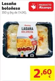 alcampo - Lasana Bolonesa