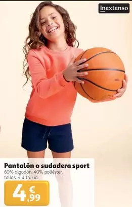 inextenso - Pantalón O Sudadera Sport