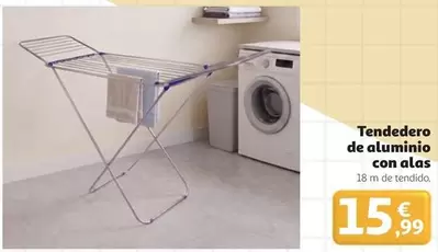 Tendedero De Aluminio Con Alas