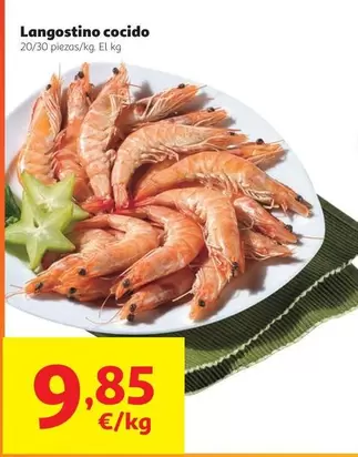 Langostino Cocido