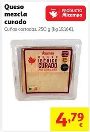 Auchan - Queso Mezcla Curado