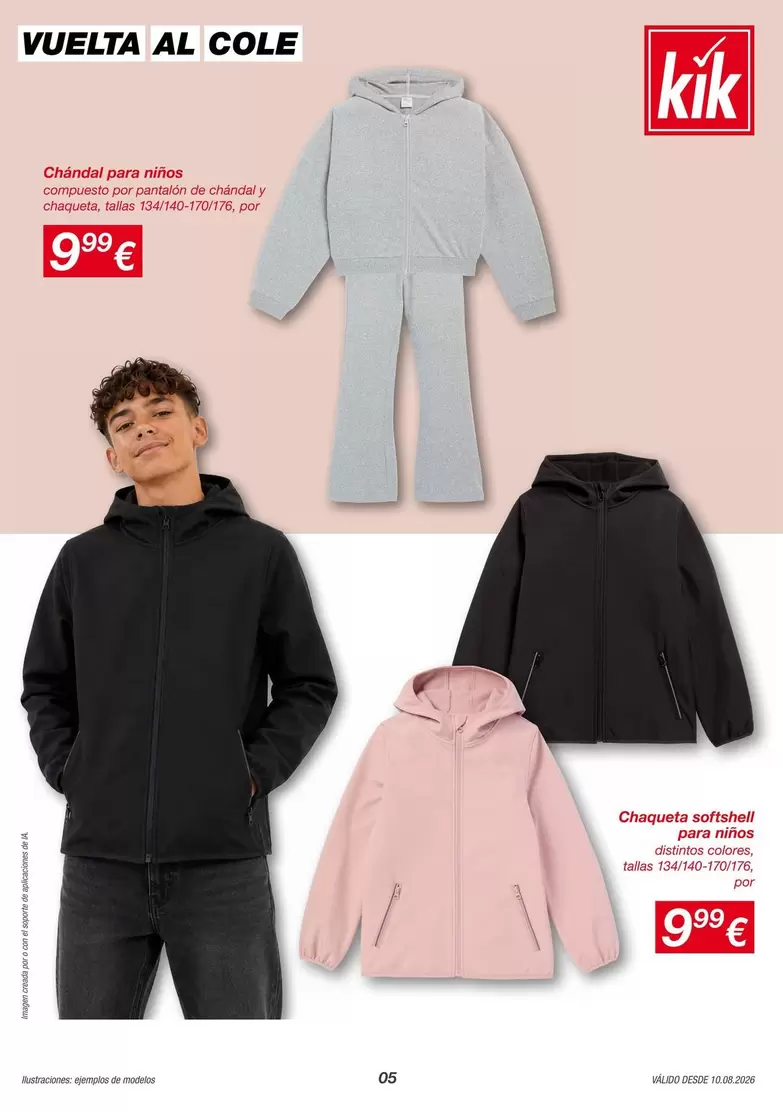 Chaqueta Softshell Para Niños
