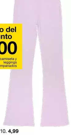 Leggings Acampanados