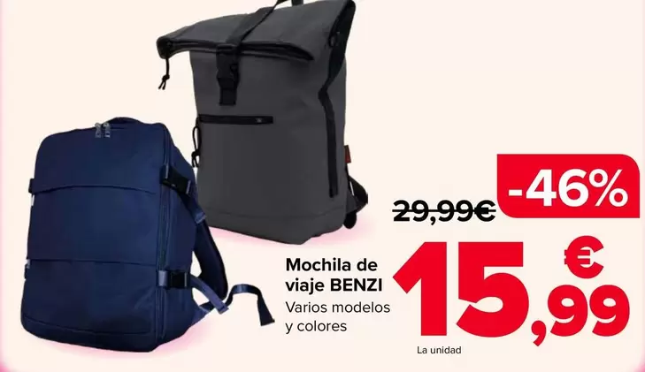 Benzi - Mochila De Viaje