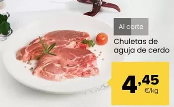 Chuletas De Aguja De Cerdo