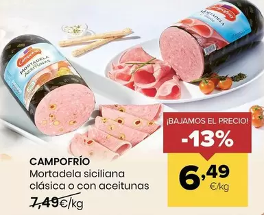 Campofrío - Mortadela Siciliana Clasica