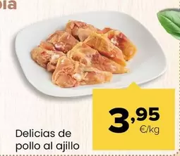 Delicias De Pollo Al Ajillo
