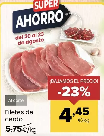 Filetes De Cerdo