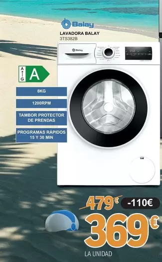 Balay - Lavadora 3TS382B