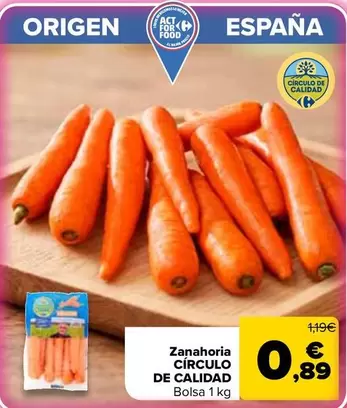 Zanahoria Circulo De Calidad