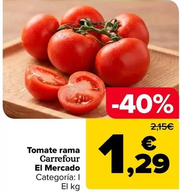 Carrefour - Tomate Rama El Mercado