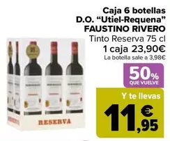 Faustino Rivero - Caja 6 Botellas D.O. ''Utiel-Requena''