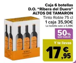 Altos De Tamarón - Caja 6 Botellas D.O. ''Ribera Del Duero"