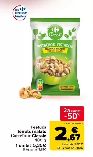 carrefour - Festucs Torrats Salats Classic
