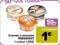 Président - Cremes O Mousses