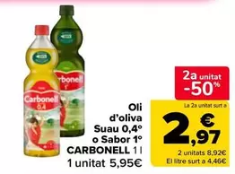 Carbonell - oli d'oliva suau 0,4 o sabor 1°