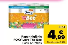 Foxy - Paper Higienic Love The Bee