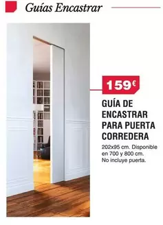 Guia De Encastrar Para Puerta Corredera