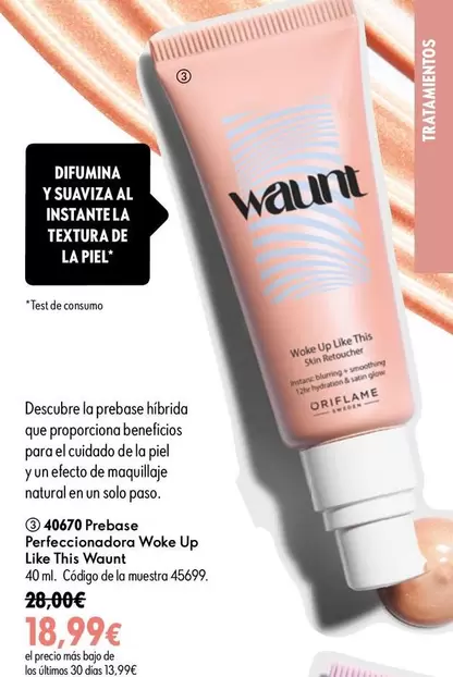 Oriflame - 340670 Prebase Perfeccionadora Woke Up Like This Waunt