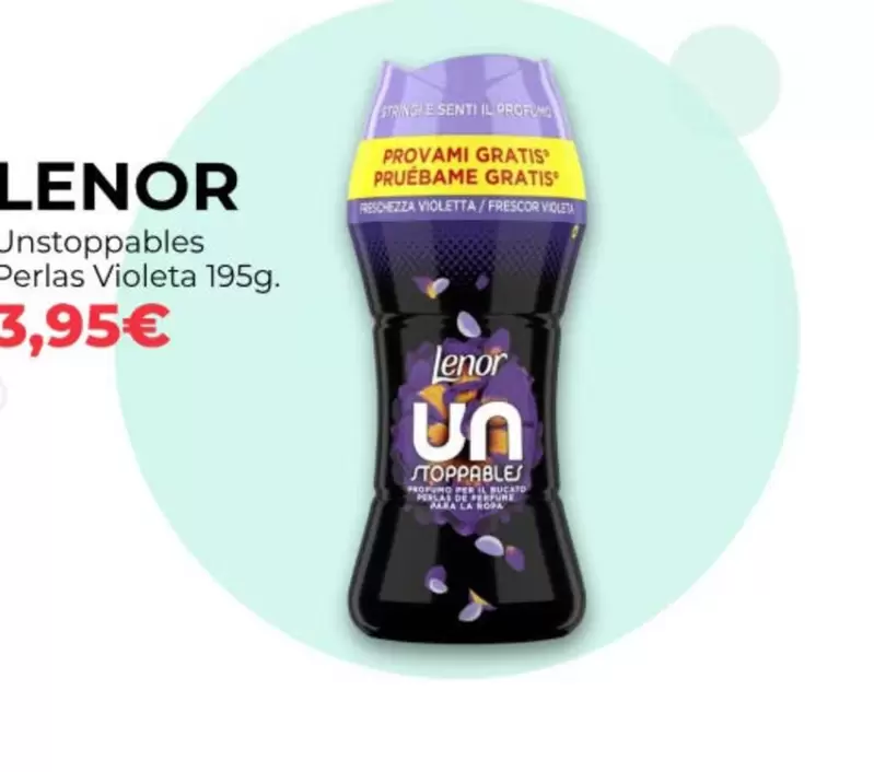Lenor - Unstoppables Perlas Violeta