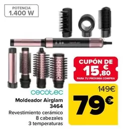 Cecotec - Moldeador Airglam 3464