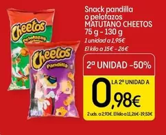 Cheetos - Snack Pandilla O Pelotazos