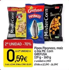Grefusa - Pipas Piponazo, Maiz O Mix