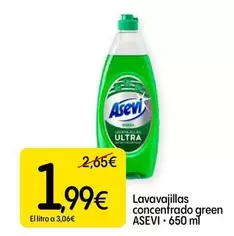 Asevi - Lavavajillas Concentrado Green