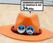 Ace - Sombrero Replica De Portgas D.