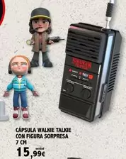 Cápsula Walkie Talkie Con Figura Sorpresa
