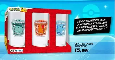 Pokemon - Set Tres Vagos Pokémon