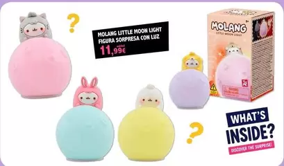Inside - Molange Little Moon Light Figura Sorpresa Con Luz
