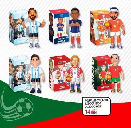 Minix - Figura Mundial Jugador Coleccionable