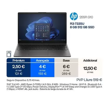 HP - R3-7335u 