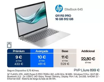HP - G11 R5 PRO