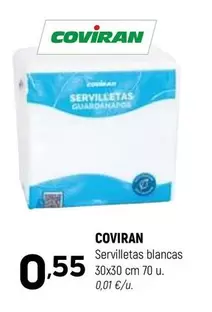 coviran - Servilletas Blancas