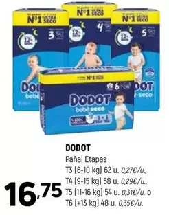Dodot - Panal Etapas