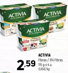 Activia - Fibras