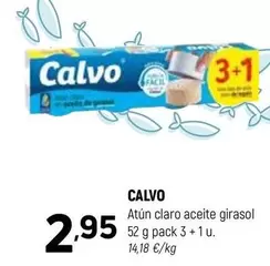 Calvo - Atun Claro Aceite Girasol