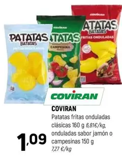 coviran - Patatas Fritas Onduladas Clasicas